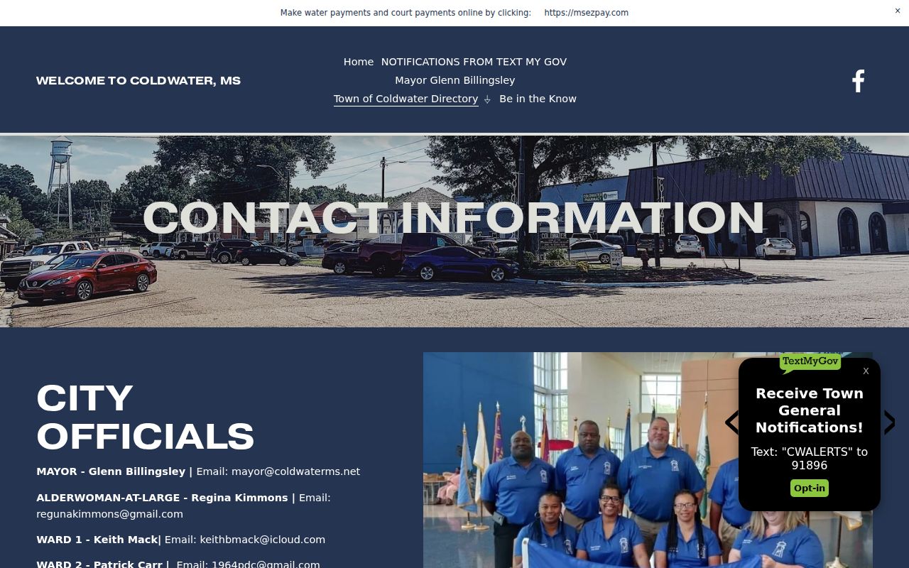 Coldwater court record and city directory information